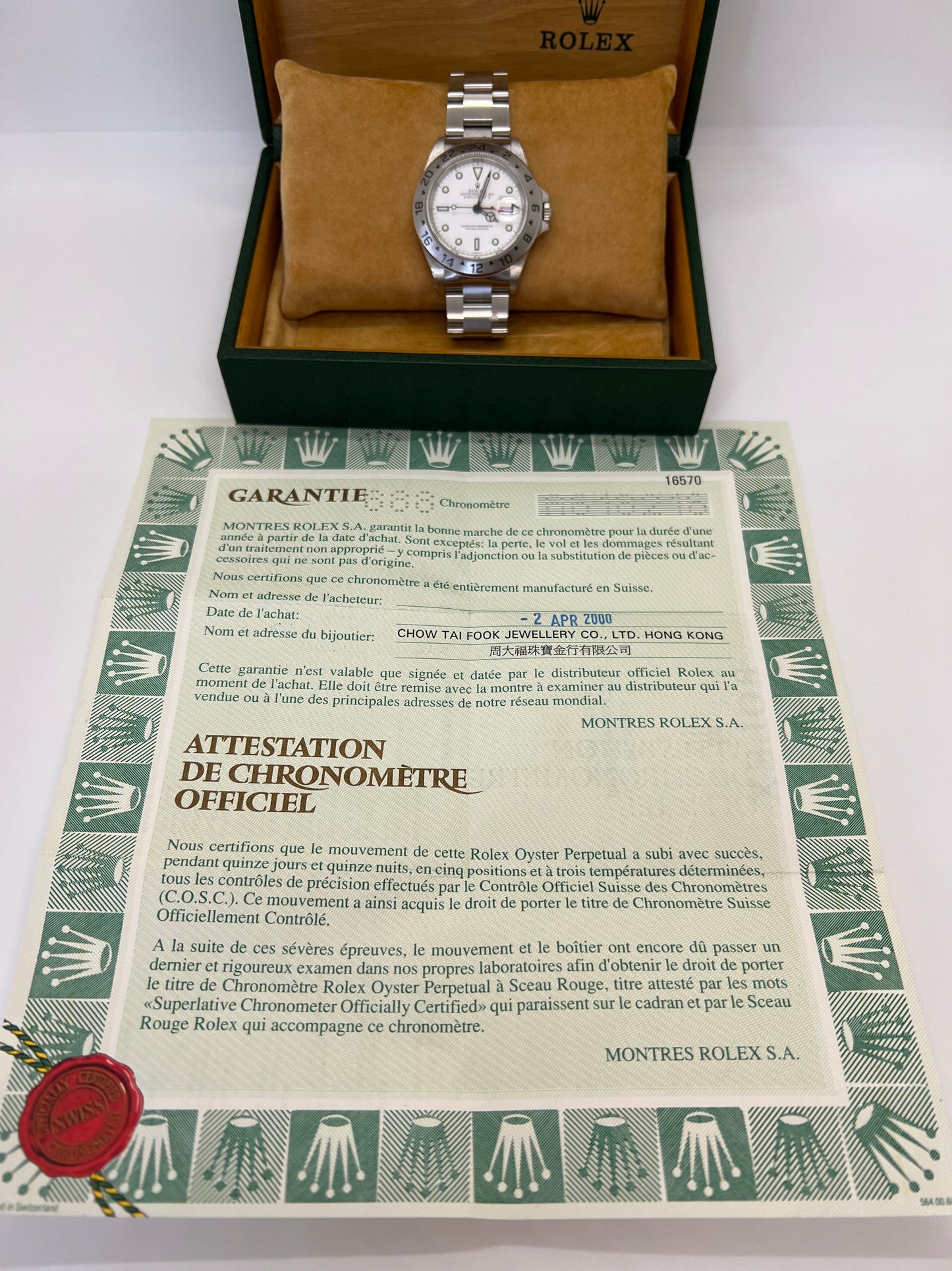 Rolex Explorer II 16570