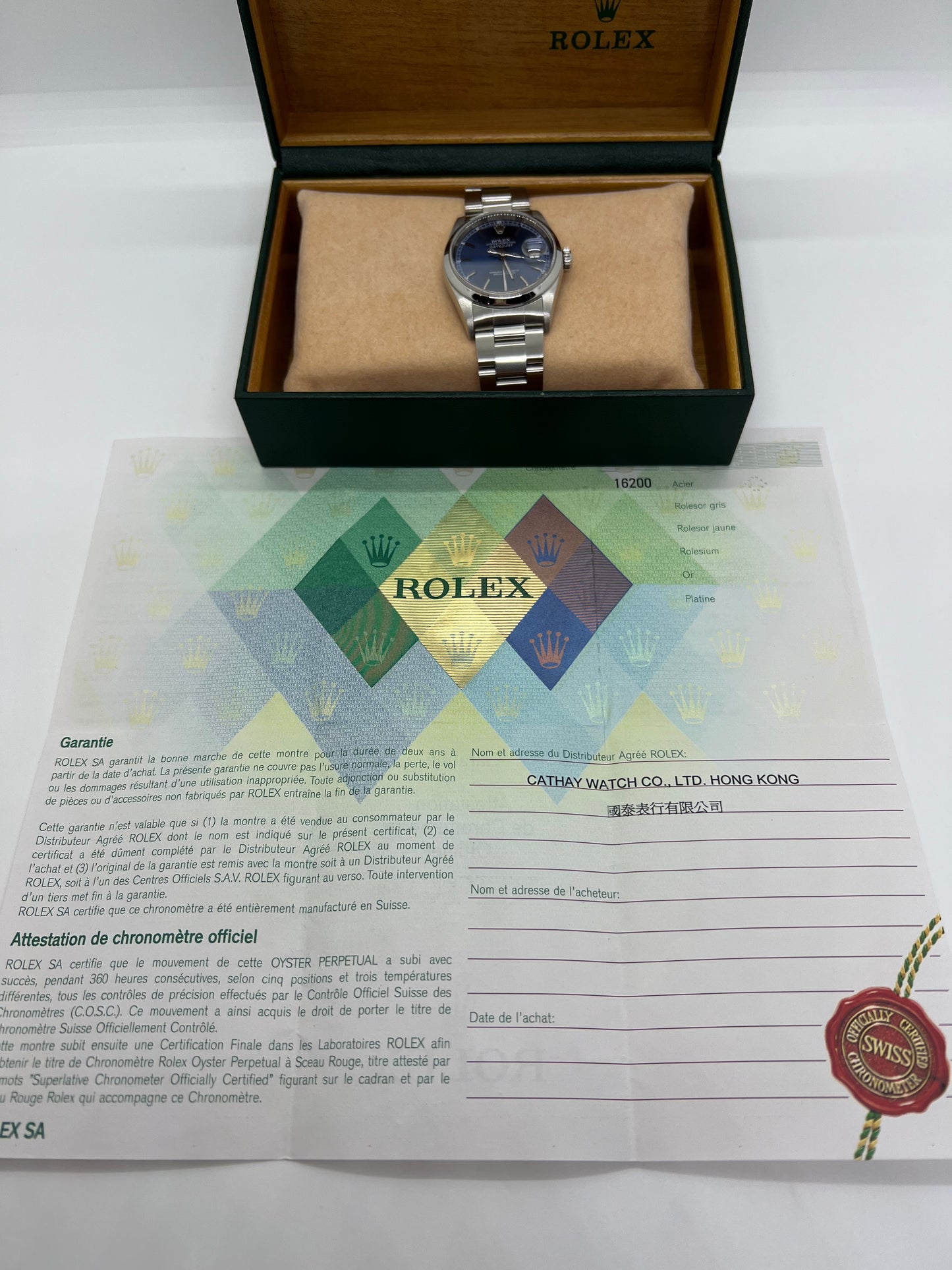 Rolex Datejust 16200