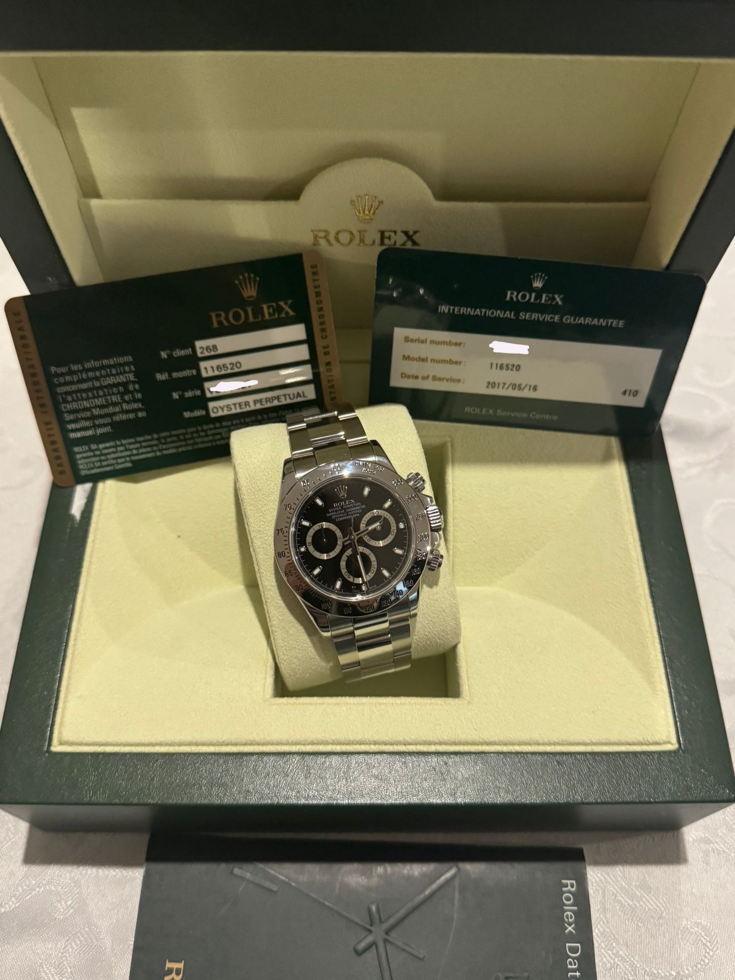 Rolex Daytona 116520