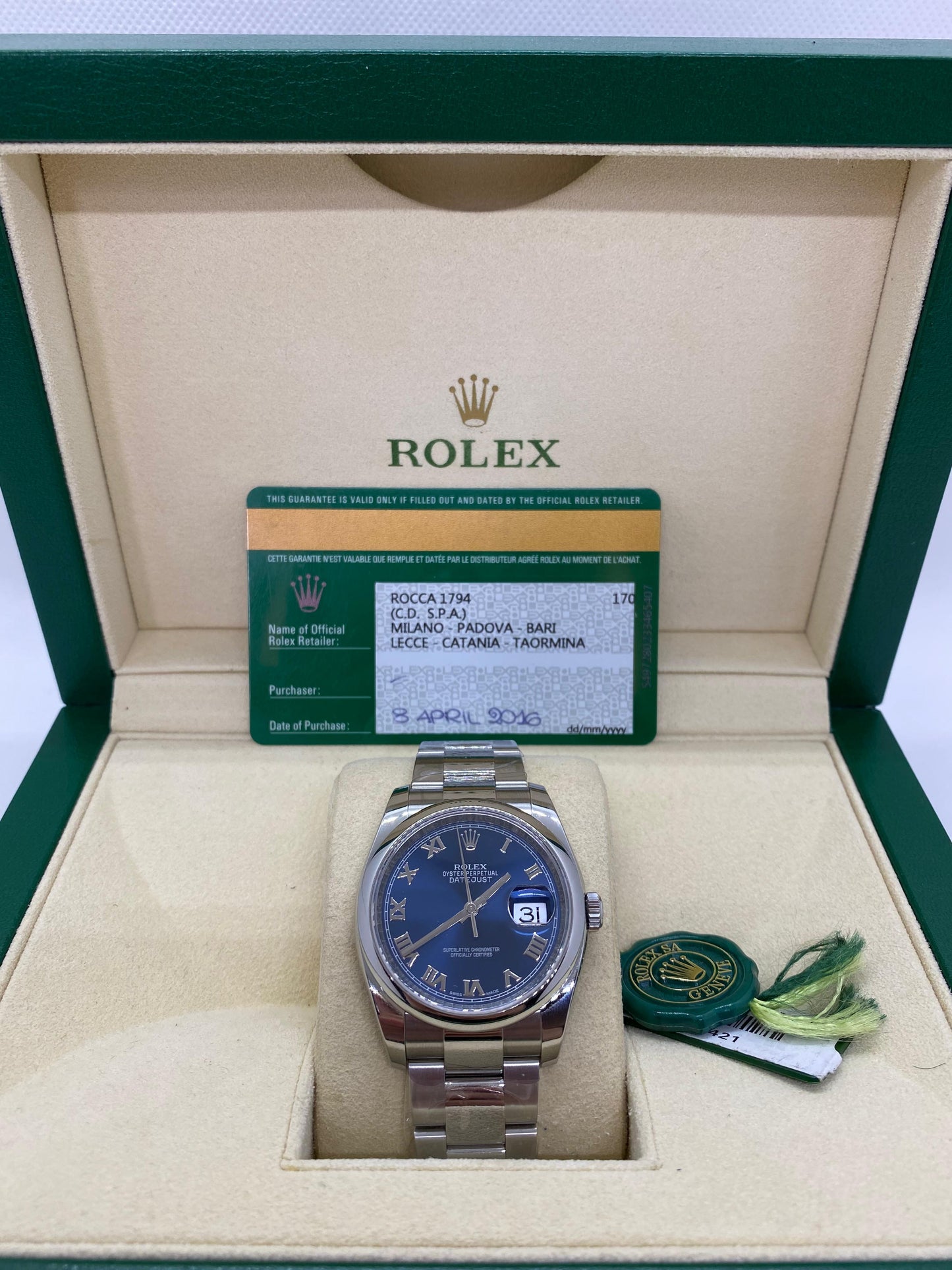 Rolex Datejust 116200