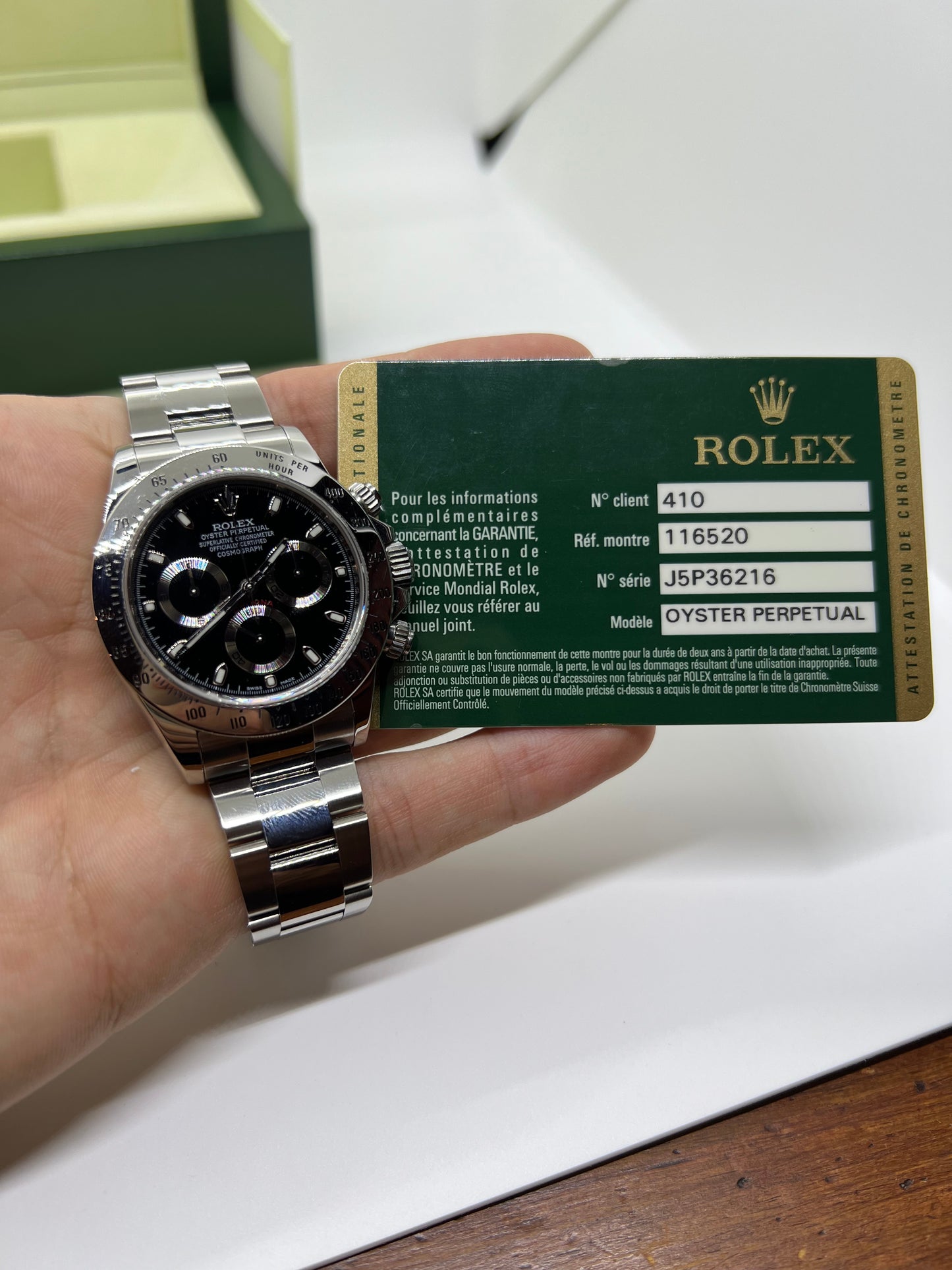 Rolex Daytona 116520