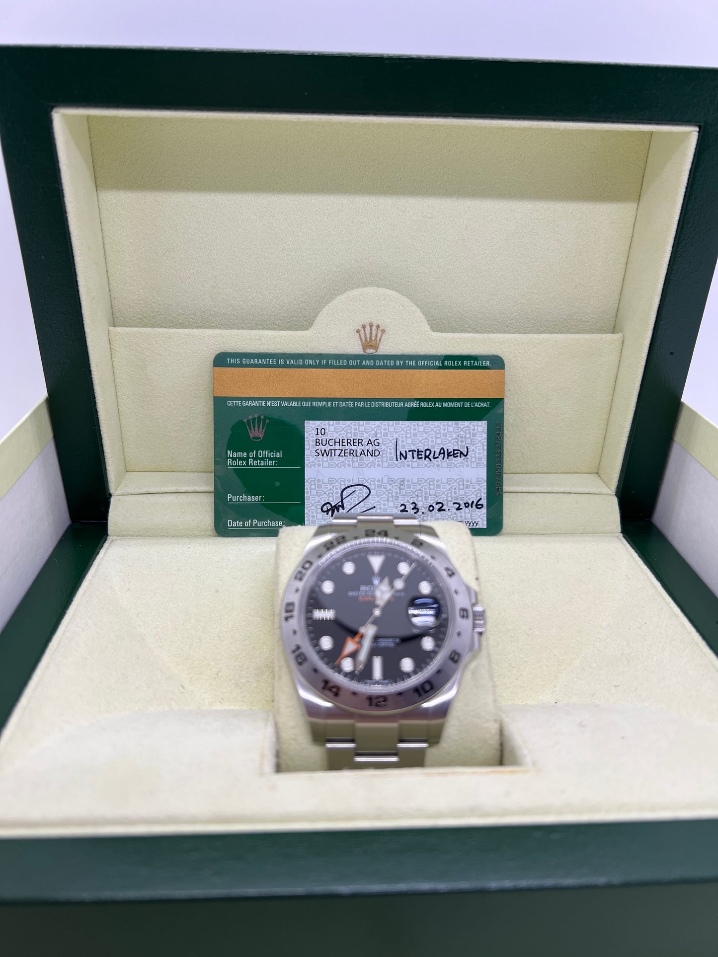 Rolex Explorer II 216570