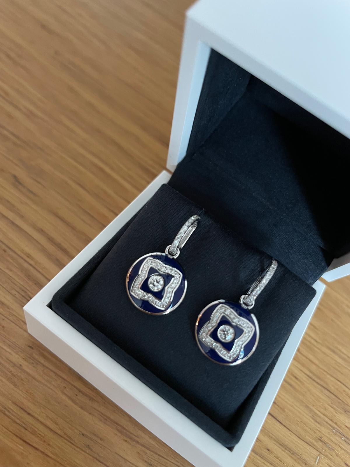 De Beers Enchanted Lotus Earrings