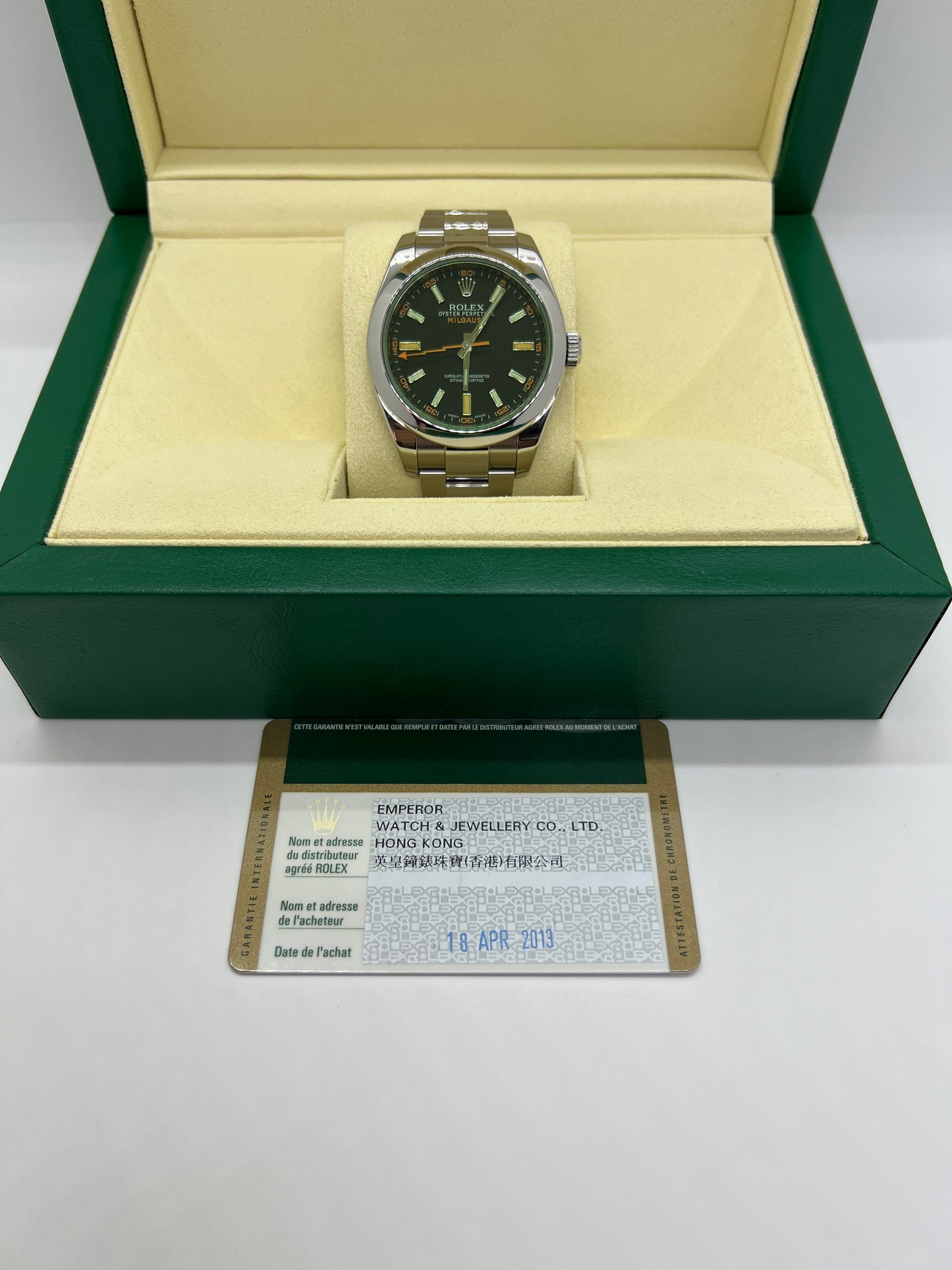 Rolex Milgauss 116400GV