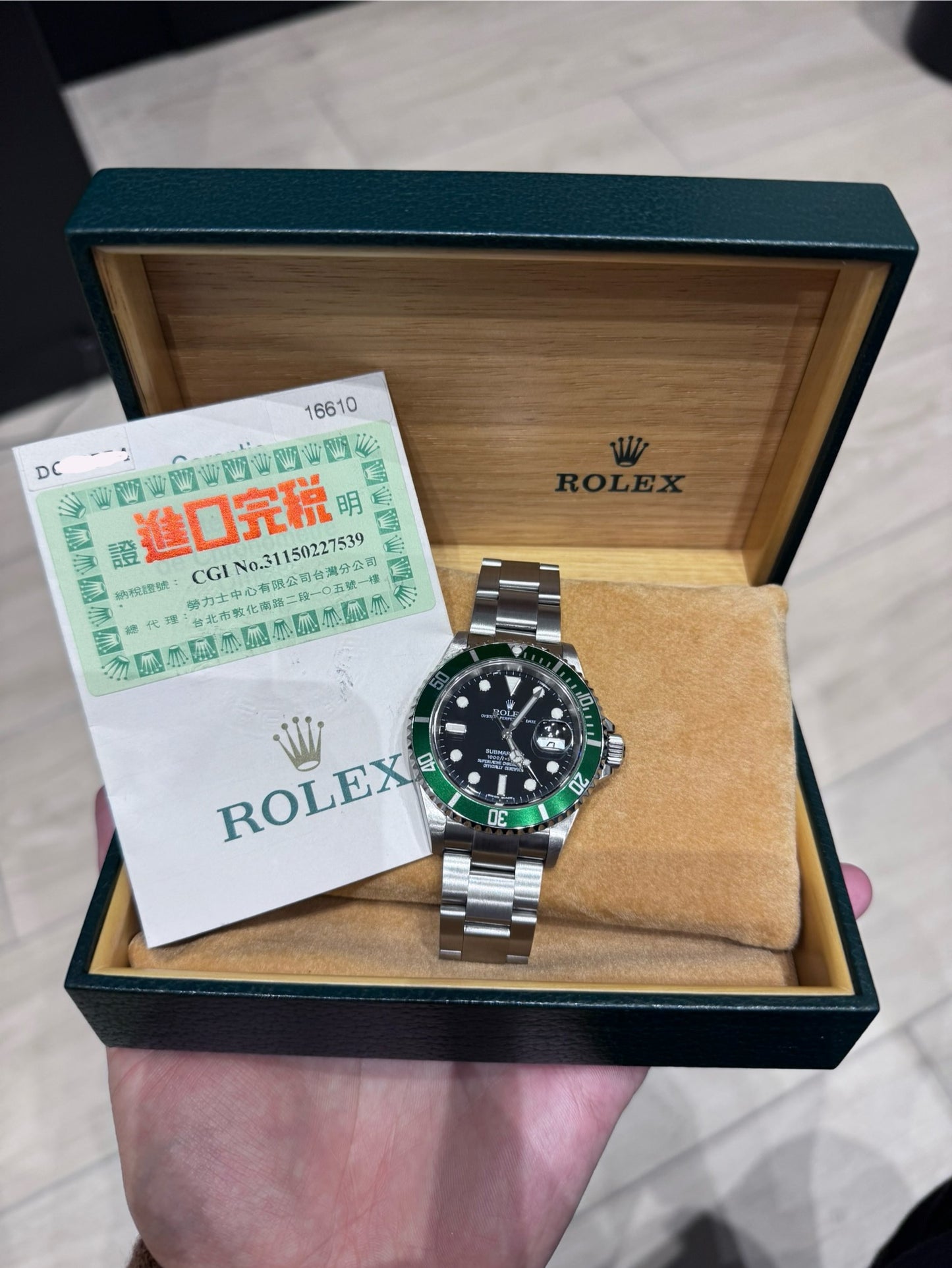 Rolex Submariner 16610