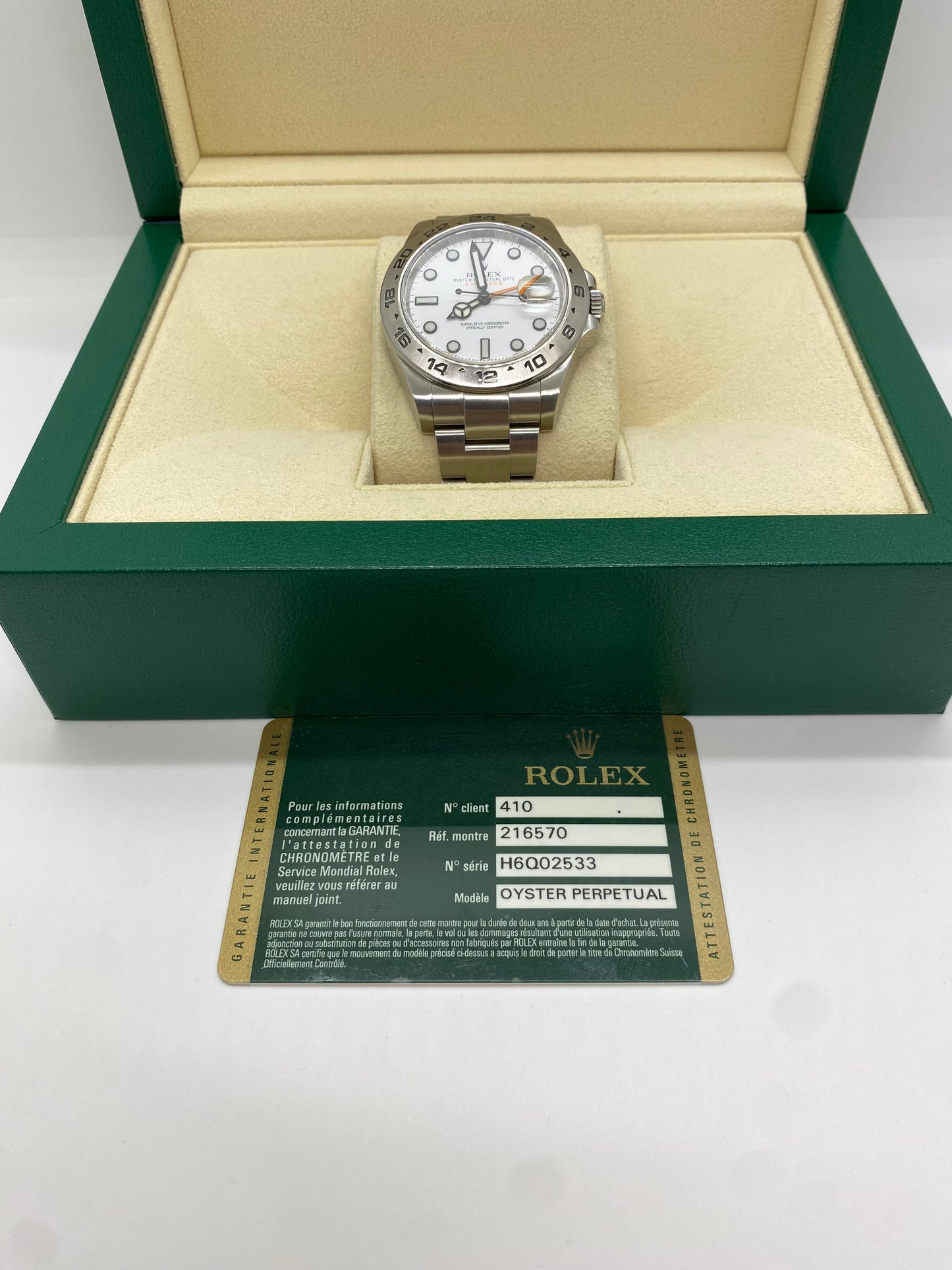 Rolex Explorer II 216570