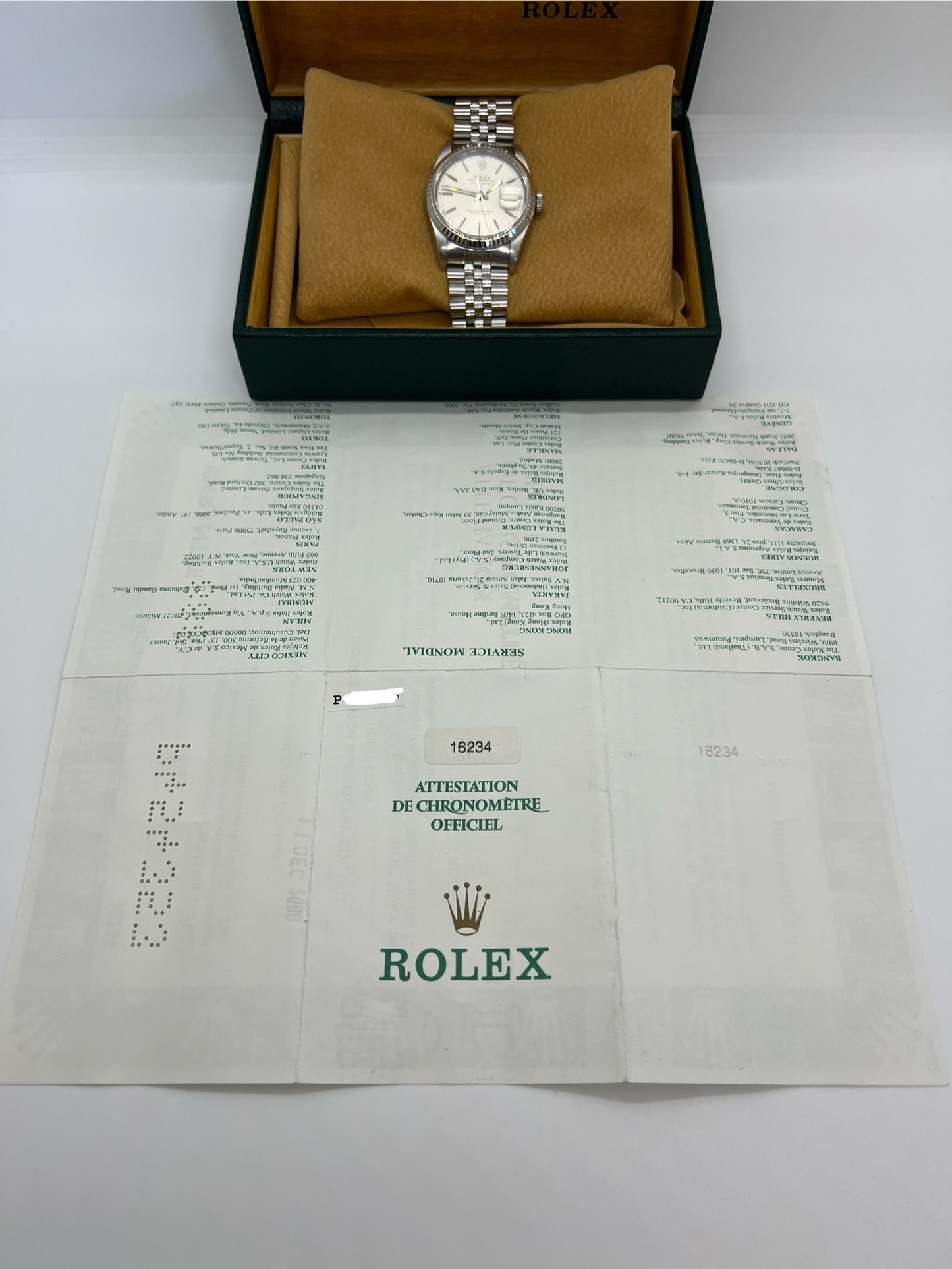 Rolex Datejust 16234