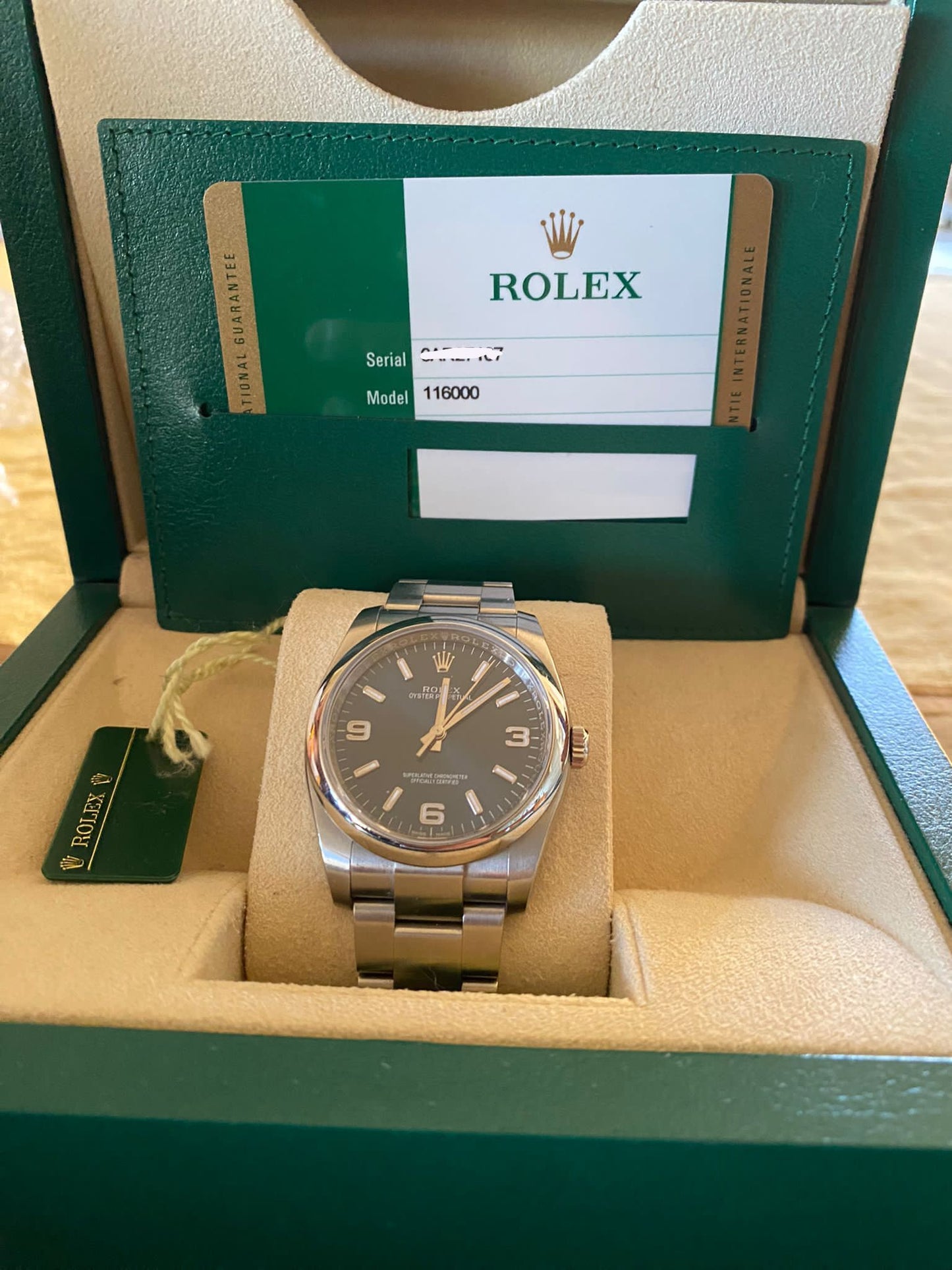 Rolex Oyster Perpetual 116000