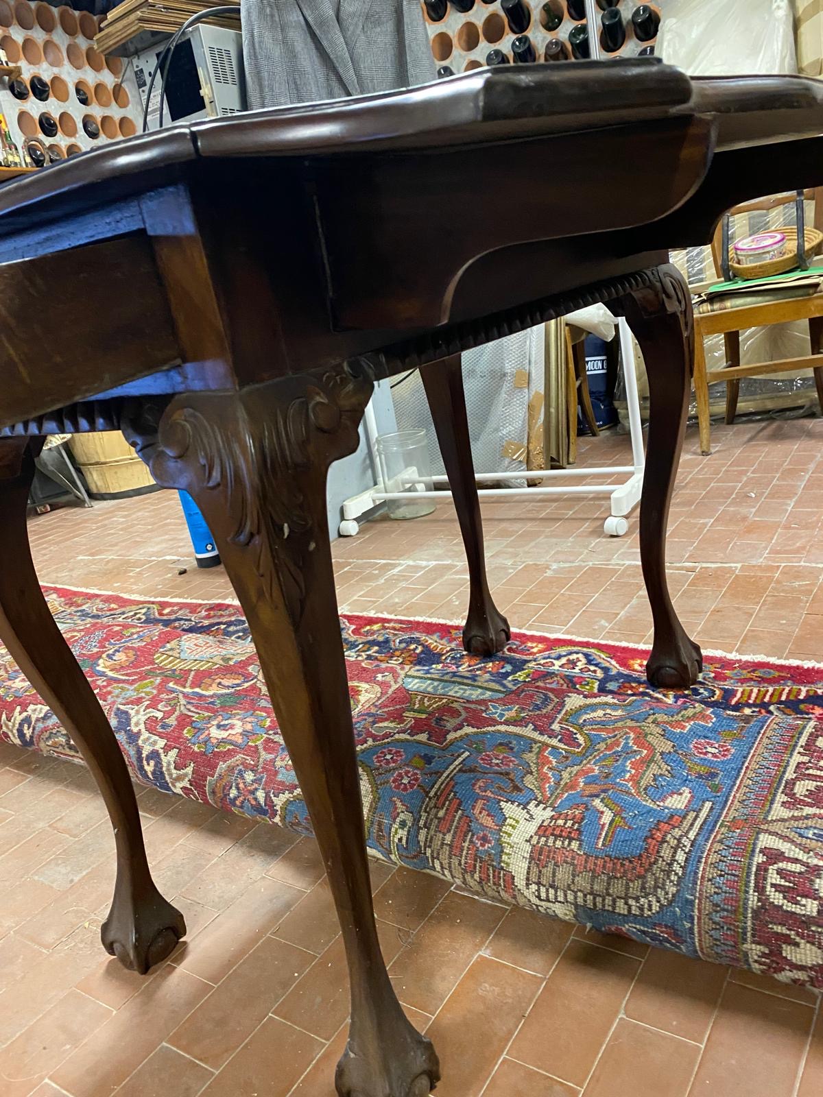 Table with chessboard