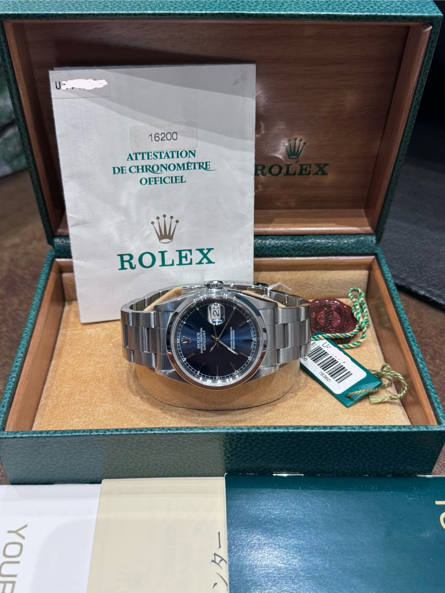 Rolex Datejust 16200