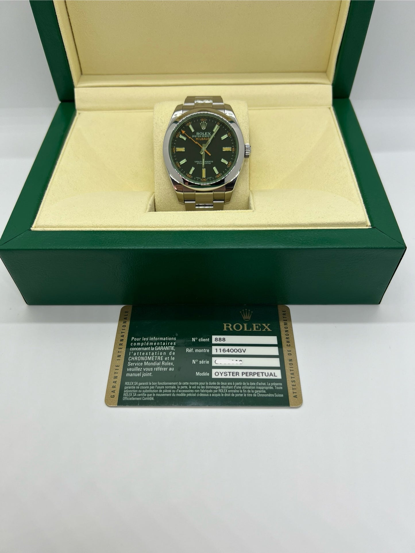 Rolex Milgauss 116400GV