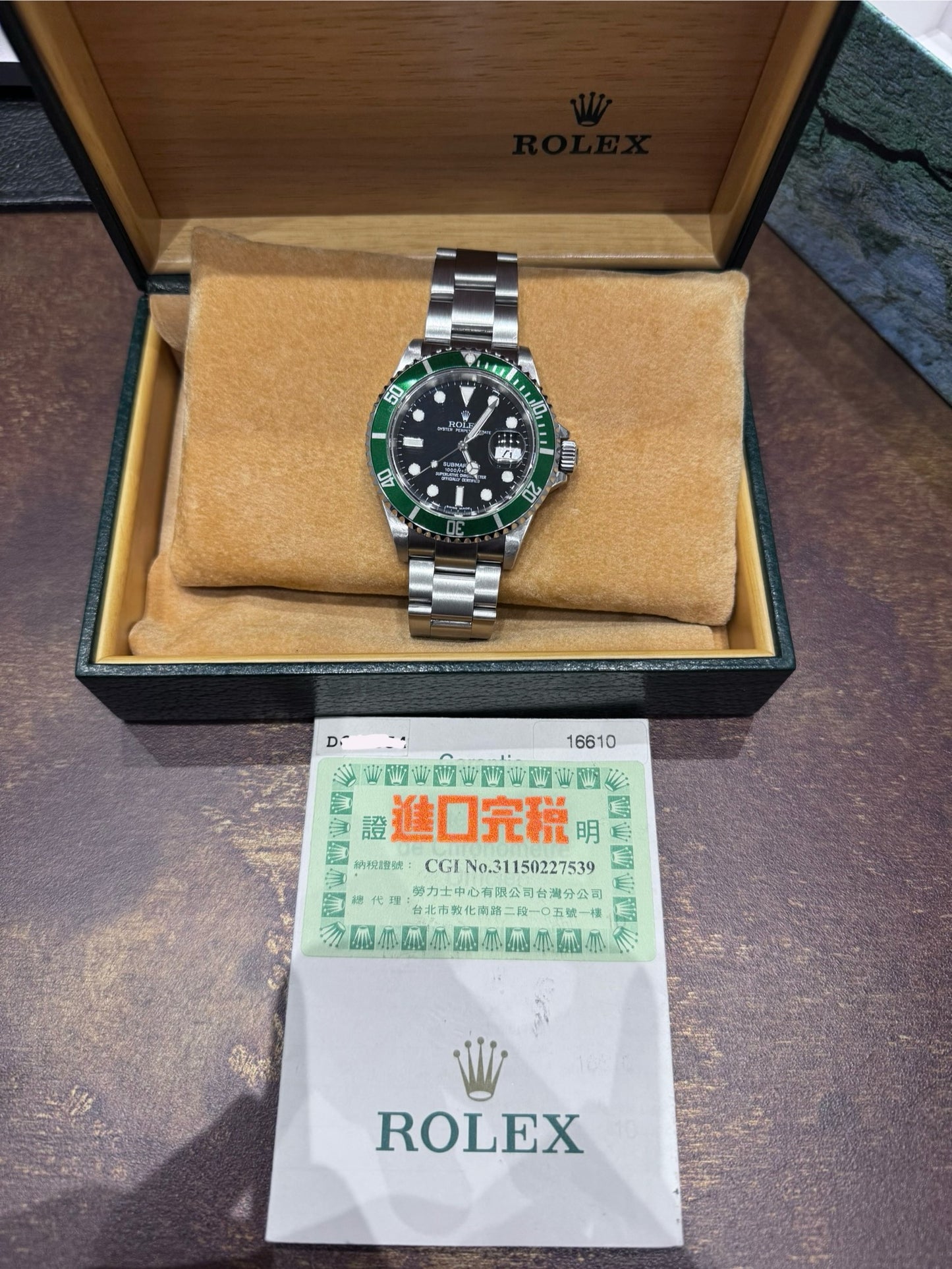 Rolex Submariner 16610