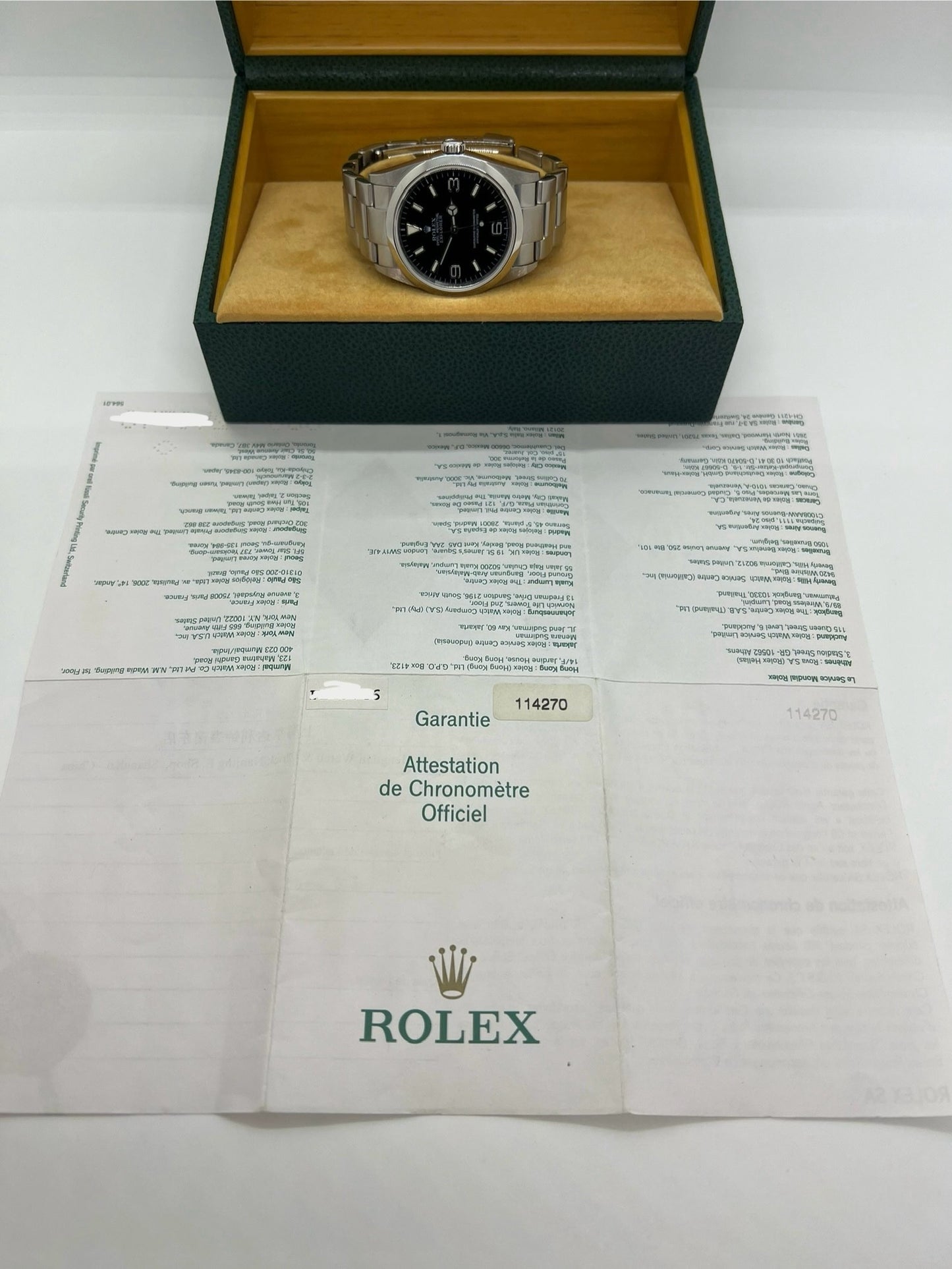 Rolex Explorer I 114270