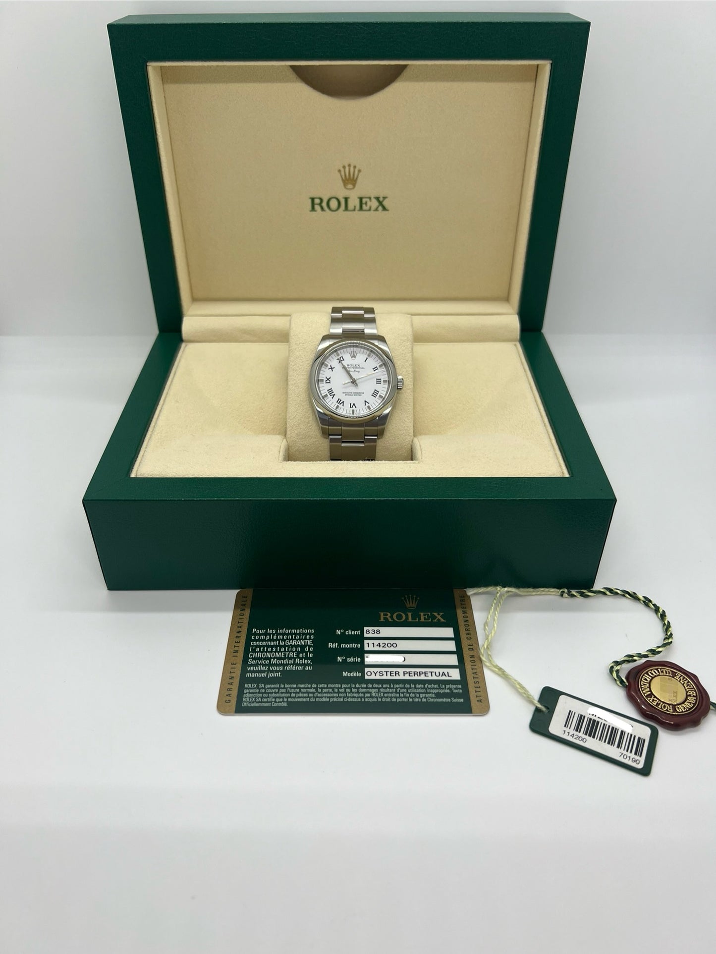 Rolex Air King 114200