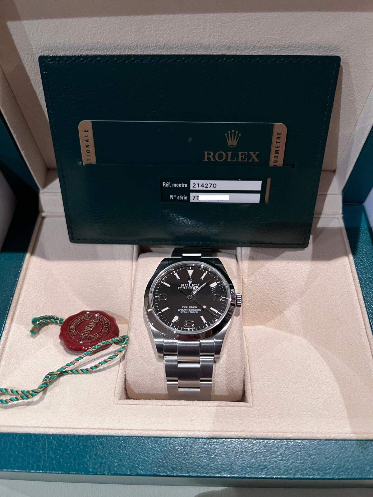 Rolex Explorer I 214270