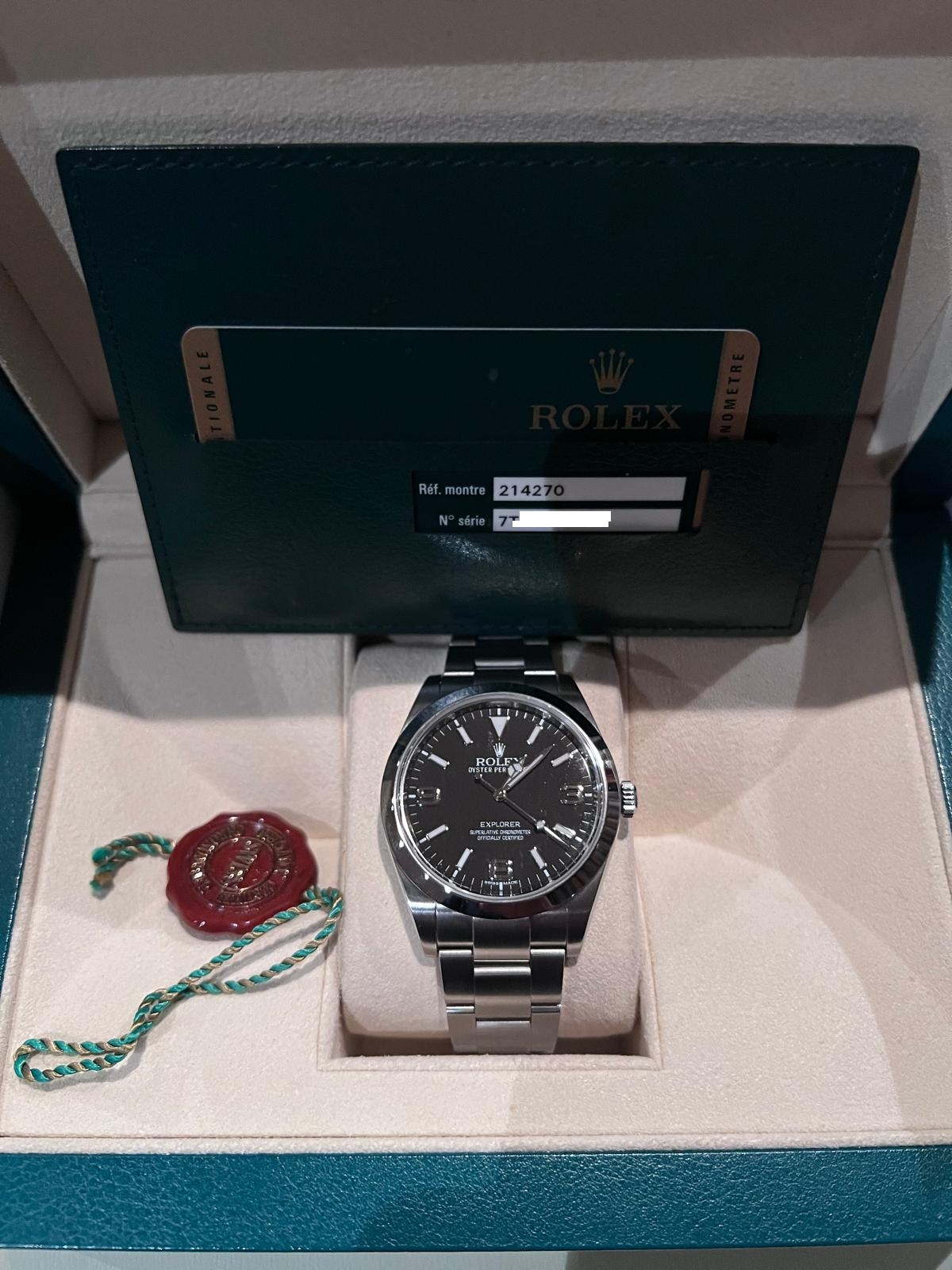 Rolex Explorer I 214270