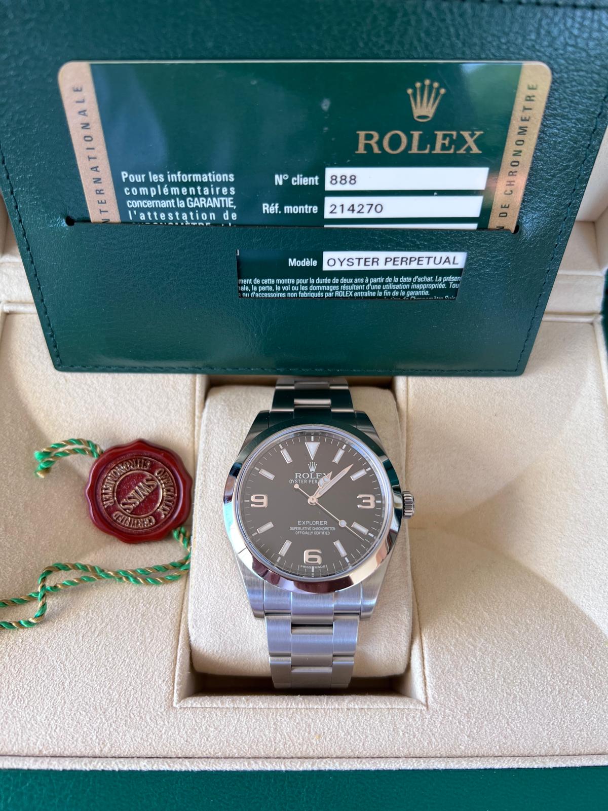 Rolex Explorer I 214270