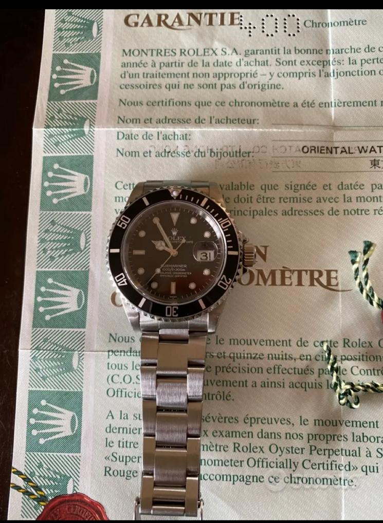 Rolex Submariner 16610