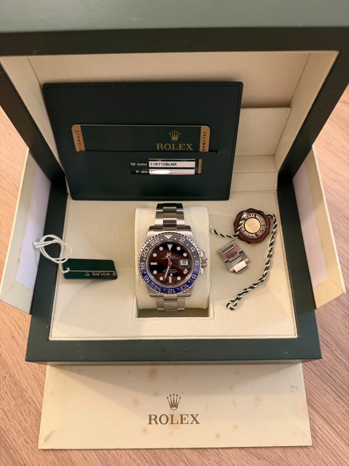 Rolex GMT II “ Batman “ 116710BLNR