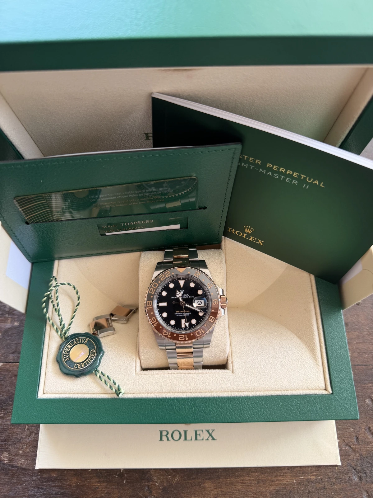 Rolex Gmt master II 126711CHNR